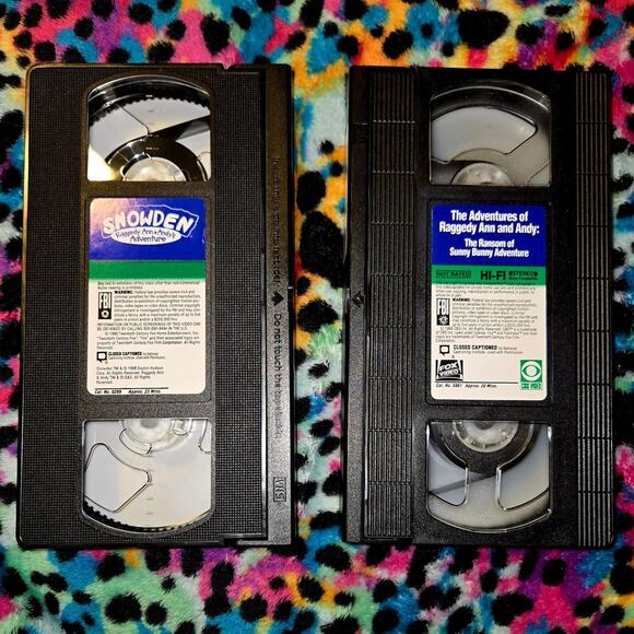 [VHS] Snowden & Ransom of Sunny  Raggedy Ann & Andy's Adventure - Picture 3 of 4